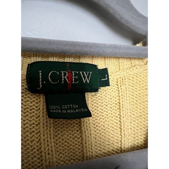 J. Crew sweater vest vintage early 90’s size L - Picture 3 of 3